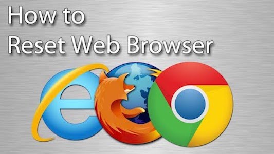 how to Reset Web Browsers