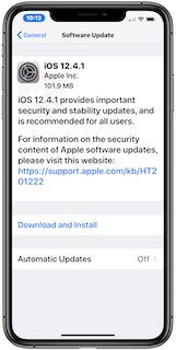 how to update iPhone